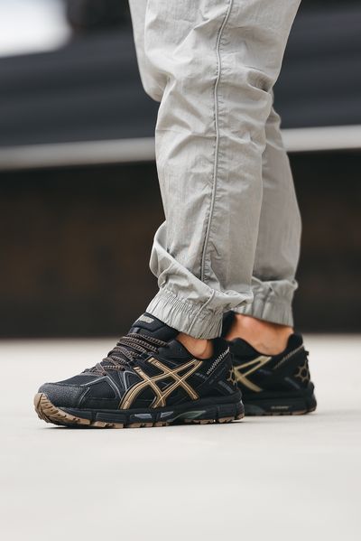 Кросівки Asics Gel-kahana 8 Retro Wear-Resistant Trail Black Brown 14941-40 фото