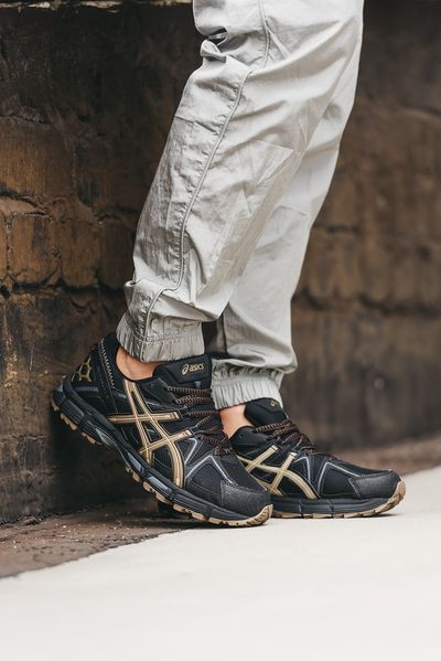 Кросівки Asics Gel-kahana 8 Retro Wear-Resistant Trail Black Brown 14941-40 фото
